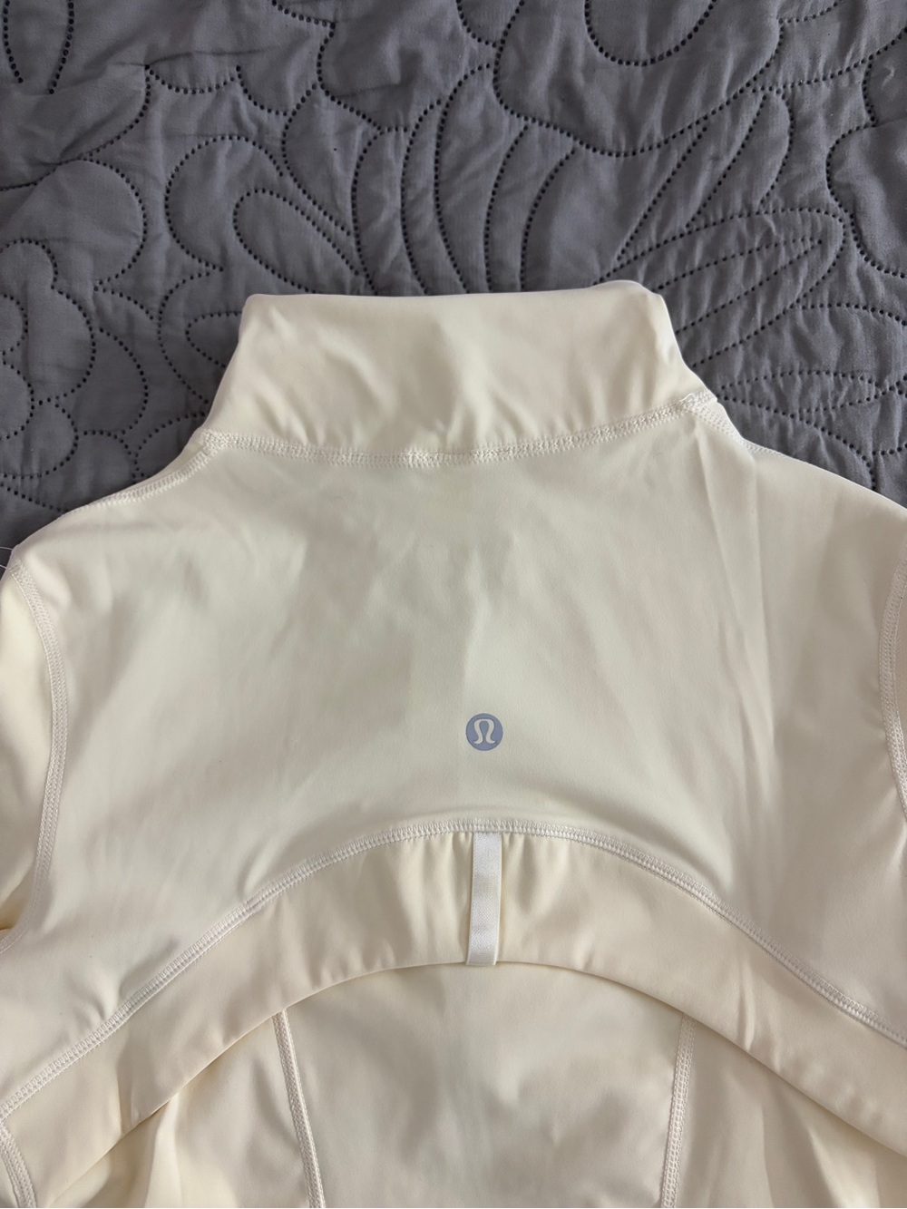 lululemon athletica Cream Full-Zip Bomber Jacket - Picture 2 of 4